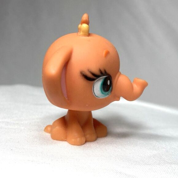 Bratz Lil Angelz Bathtime Orange Baby Elephant Bobblehead Toy Series 4 - Picture 5 of 10